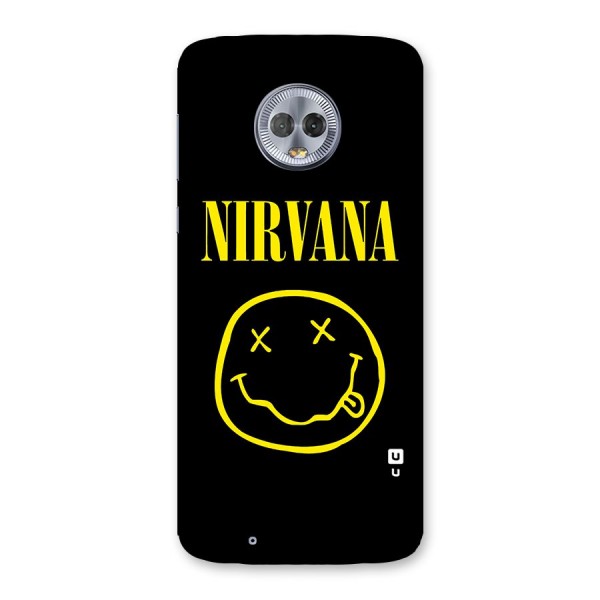 Nirvana Smiley Back Case for Moto G6