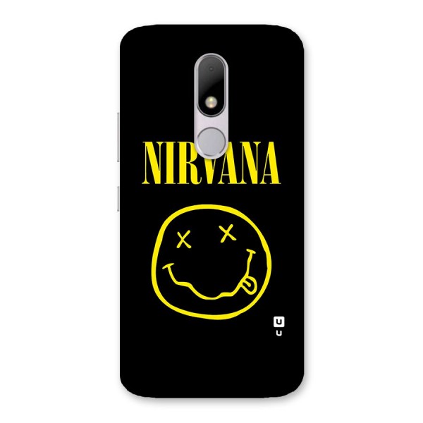 Nirvana Smiley Back Case for Moto M