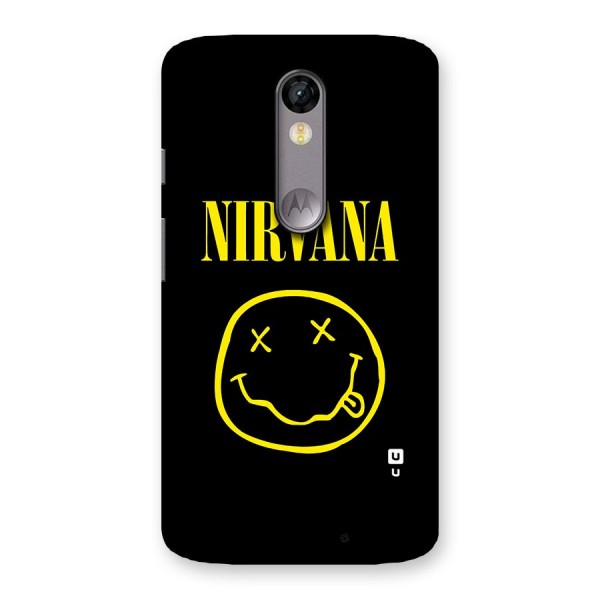 Nirvana Smiley Back Case for Moto X Force