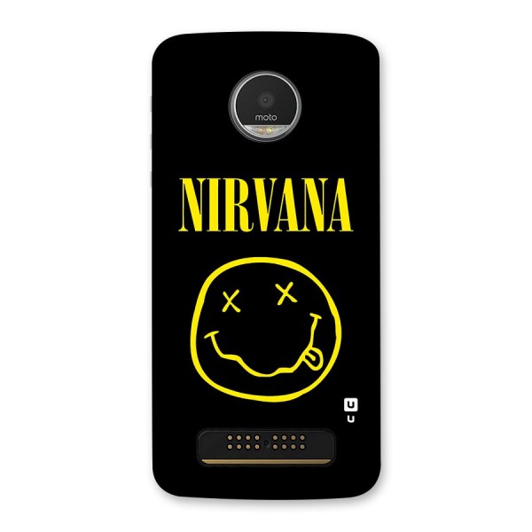 Nirvana Smiley Back Case for Moto Z Play