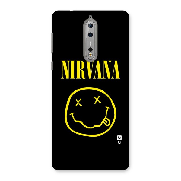 Nirvana Smiley Back Case for Nokia 8