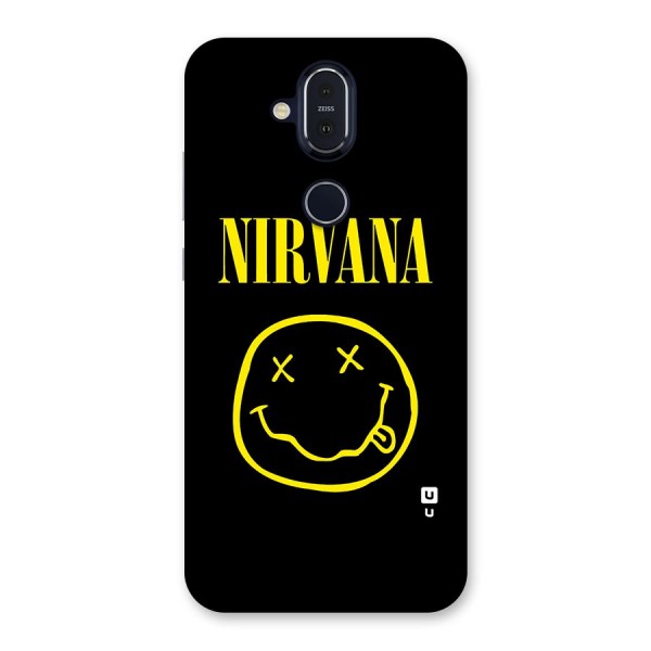 Nirvana Smiley Back Case for Nokia 8.1