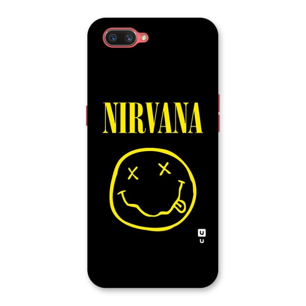 Nirvana Smiley Back Case for Oppo A3s