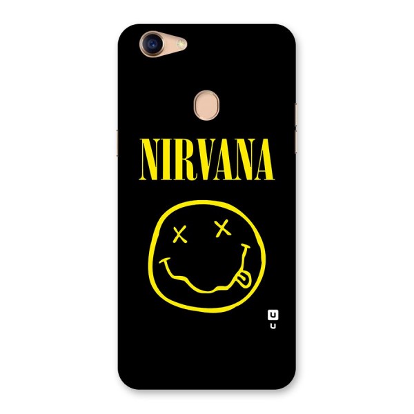 Nirvana Smiley Back Case for Oppo F5