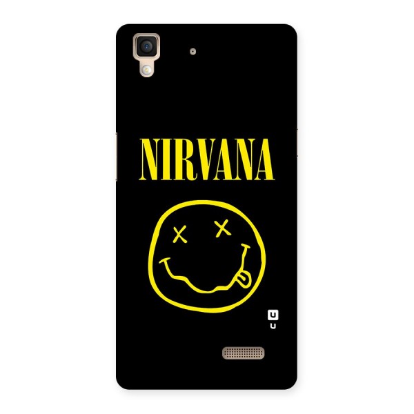 Nirvana Smiley Back Case for Oppo R7