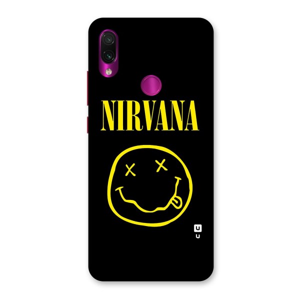 Nirvana Smiley Back Case for Redmi Note 7 Pro