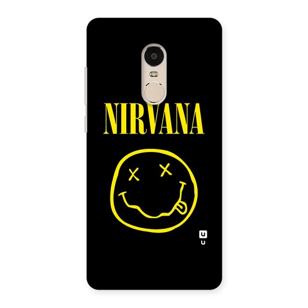 Nirvana Smiley Back Case for Xiaomi Redmi Note 4