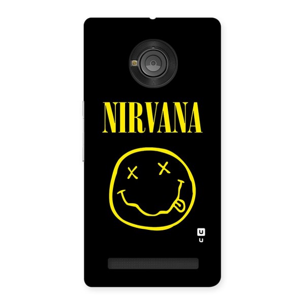 Nirvana Smiley Back Case for Yu Yuphoria