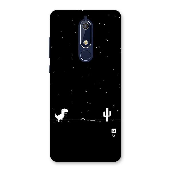 No Connection Night Back Case for Nokia 5.1