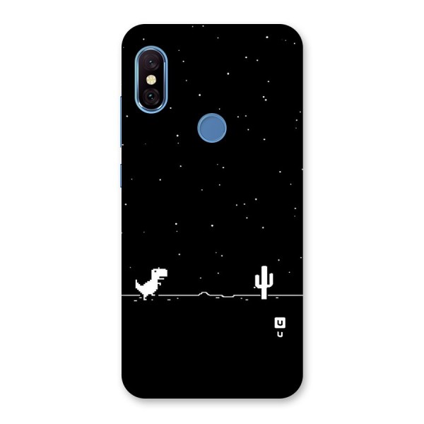 No Connection Night Back Case for Redmi Note 6 Pro