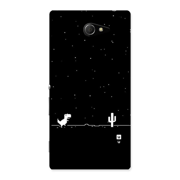 No Connection Night Back Case for Sony Xperia M2