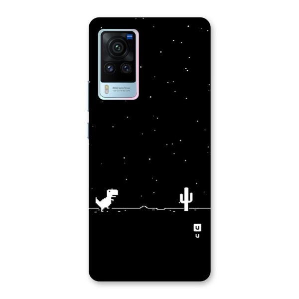 No Connection Night Glass Back Case for Vivo X60 Pro