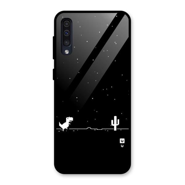 No Connection Night Glass Back Case for Galaxy A30s