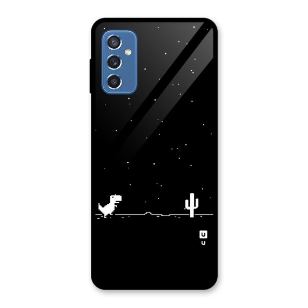 No Connection Night Glass Back Case for Galaxy M52 5G