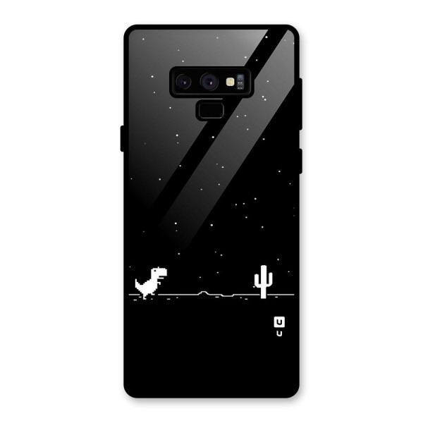 No Connection Night Glass Back Case for Galaxy Note 9