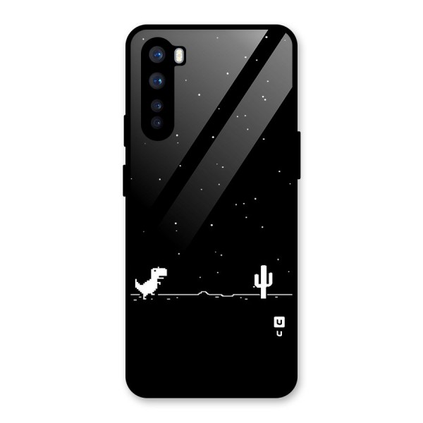 No Connection Night Glass Back Case for OnePlus Nord