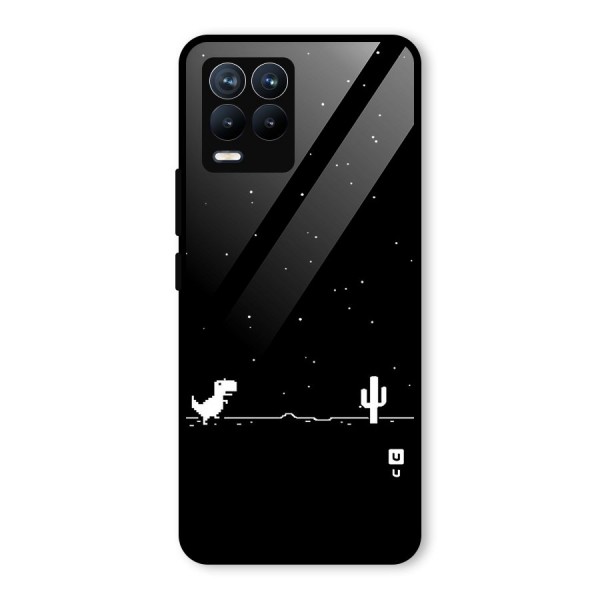 No Connection Night Glass Back Case for Realme 8