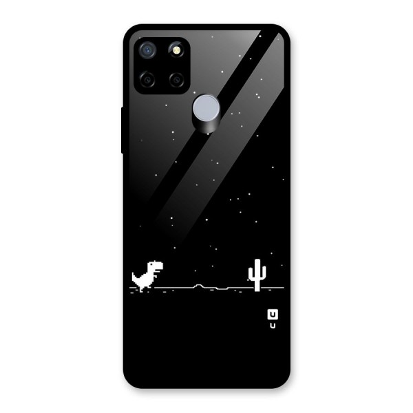 No Connection Night Glass Back Case for Realme C12