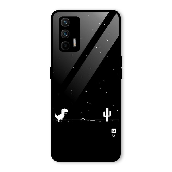 No Connection Night Glass Back Case for Realme X7 Max