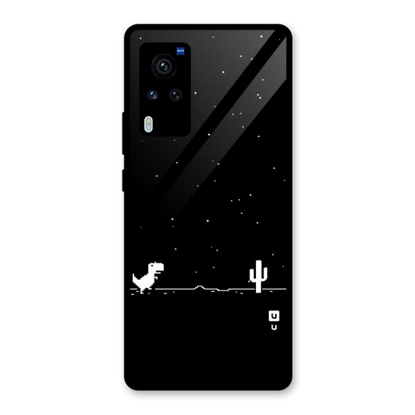 No Connection Night Glass Back Case for Vivo X60 Pro