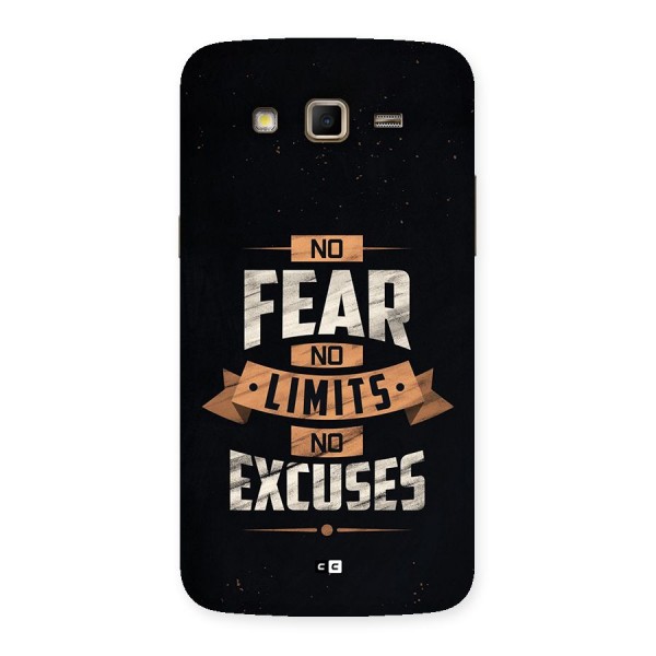 No Excuse Back Case for Galaxy Grand 2