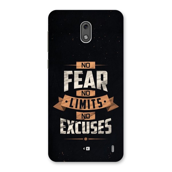 No Excuse Back Case for Nokia 2