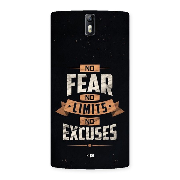 No Excuse Back Case for OnePlus One