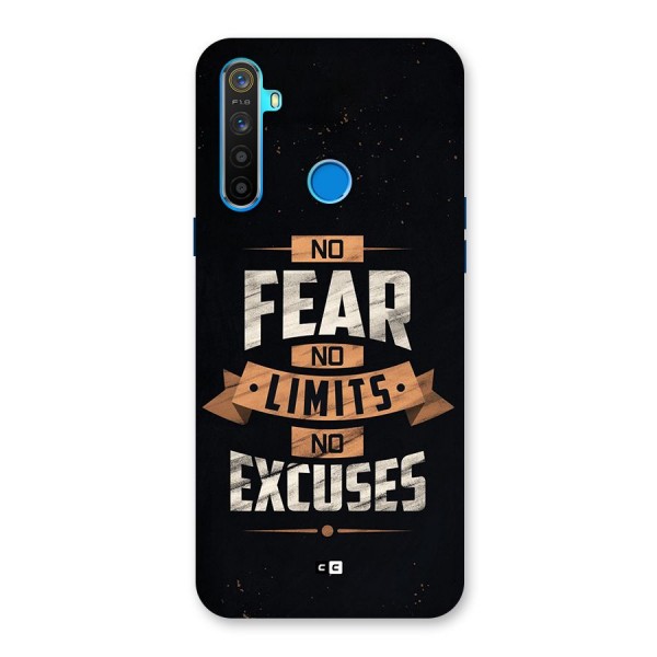 No Excuse Back Case for Realme 5s