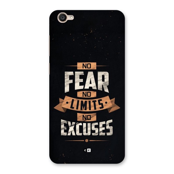 No Excuse Back Case for Vivo Y55