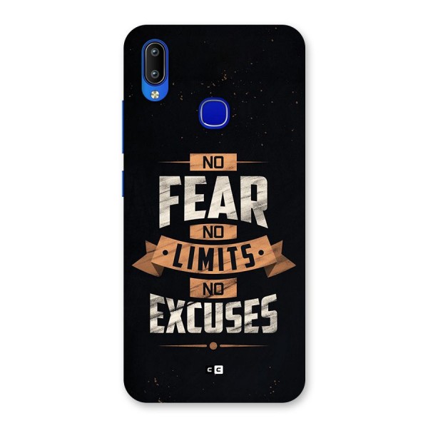 No Excuse Back Case for Vivo Y91