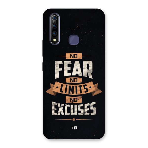 No Excuse Back Case for Vivo Z1 Pro