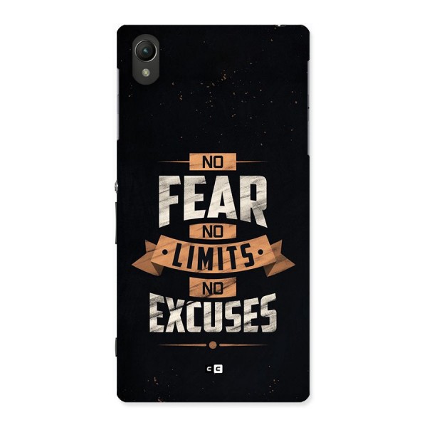 No Excuse Back Case for Xperia Z1