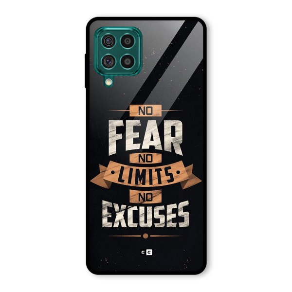 No Excuse Glass Back Case for Galaxy F62