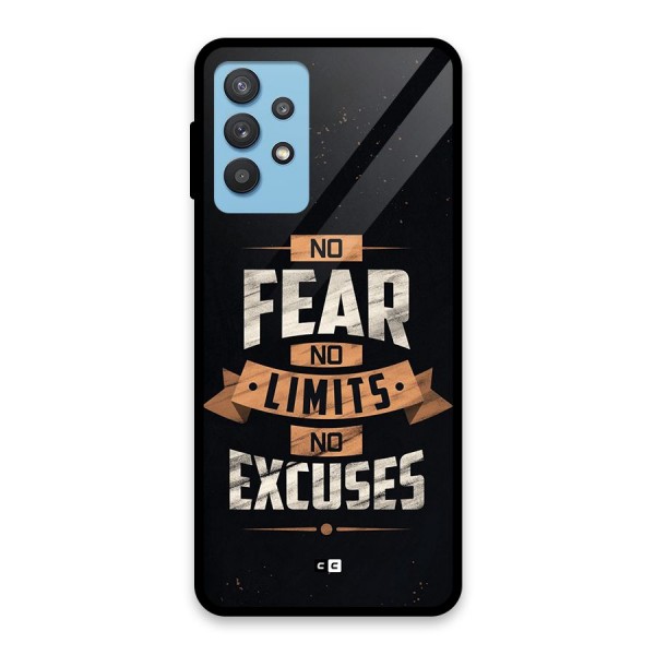 No Excuse Glass Back Case for Galaxy M32 5G