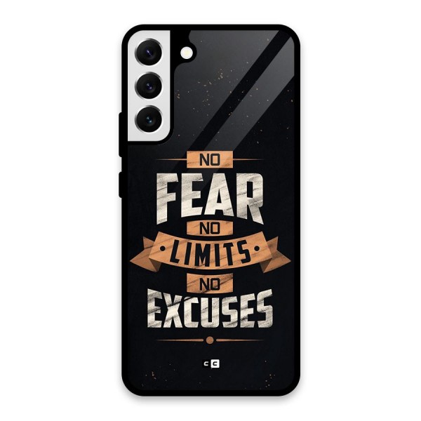 No Excuse Glass Back Case for Galaxy S22 Plus 5G