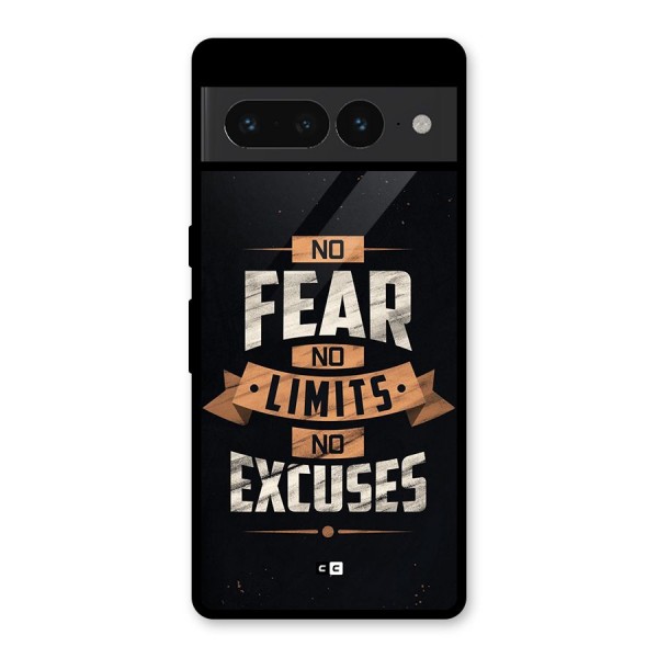 No Excuse Glass Back Case for Google Pixel 7 Pro