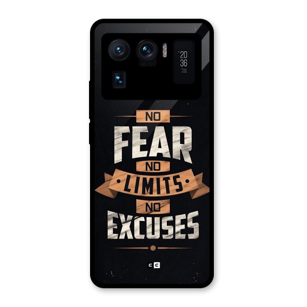 No Excuse Glass Back Case for Mi 11 Ultra