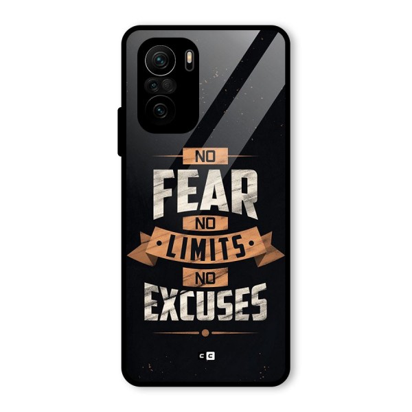 No Excuse Glass Back Case for Mi 11x