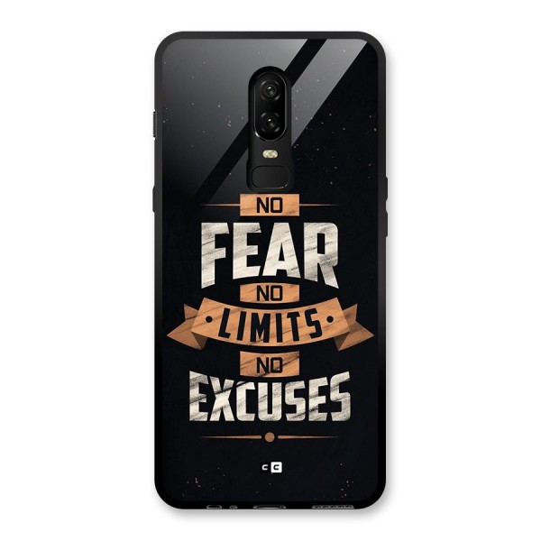 No Excuse Glass Back Case for OnePlus 6