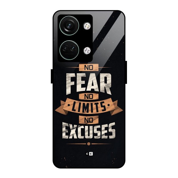 No Excuse Glass Back Case for Oneplus Nord 3