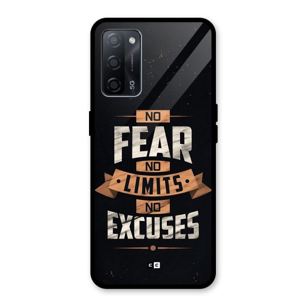 No Excuse Glass Back Case for Oppo A53s 5G