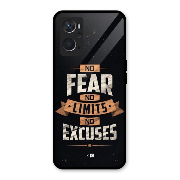 No Excuse Glass Back Case for Oppo K10 4G