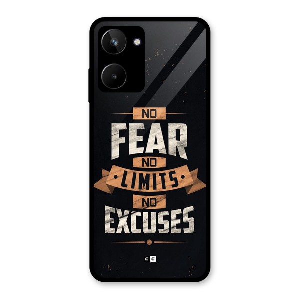 No Excuse Glass Back Case for Realme 10