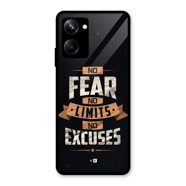 No Excuse Glass Back Case for Realme 10 Pro