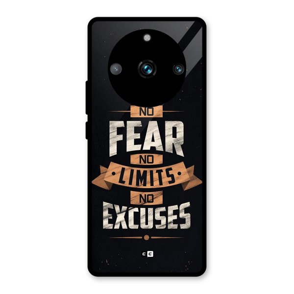 No Excuse Glass Back Case for Realme 11 Pro