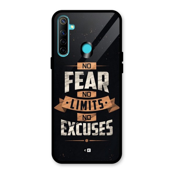 No Excuse Glass Back Case for Realme 5