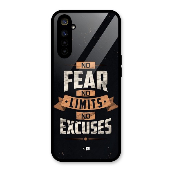 No Excuse Glass Back Case for Realme 6i