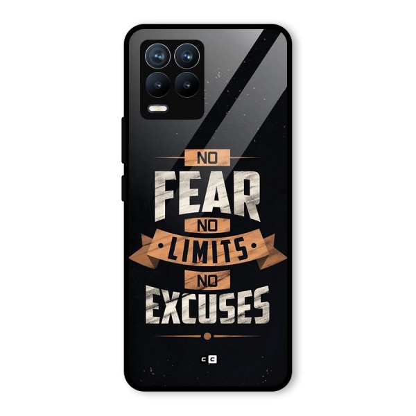 No Excuse Glass Back Case for Realme 8