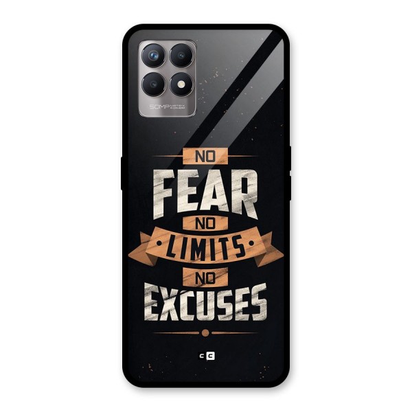 No Excuse Glass Back Case for Realme 8i