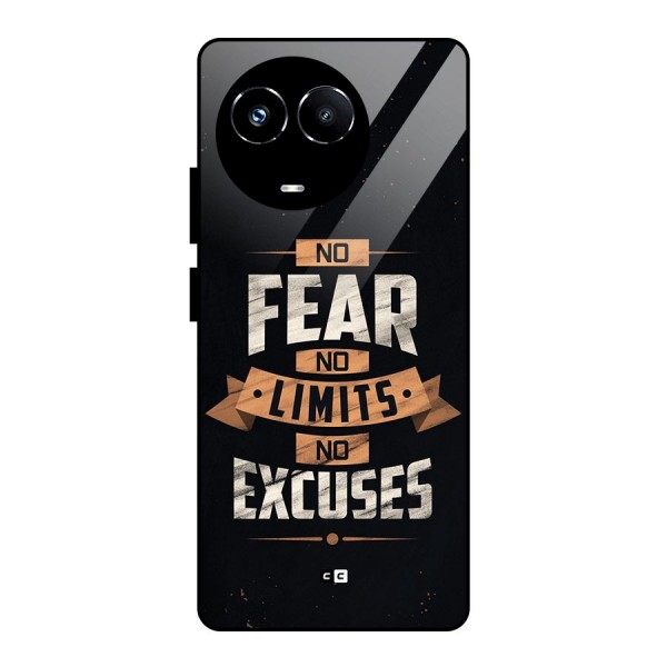 No Excuse Glass Back Case for Realme Narzo 60X